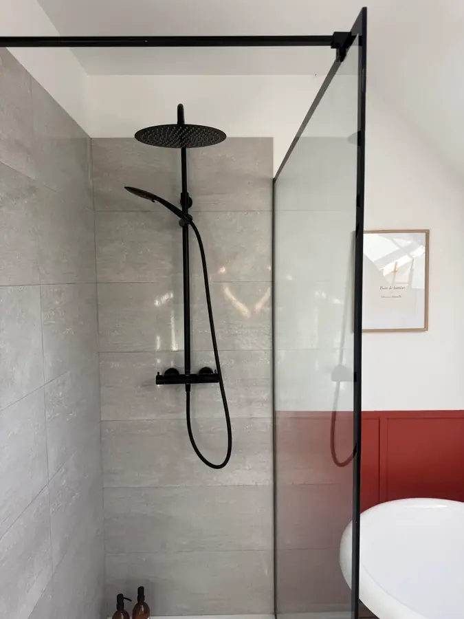 Douche à l’italienne