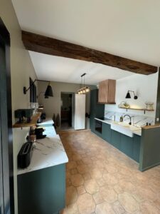 Cuisine moderne et ouverte du Domaine Majorelle