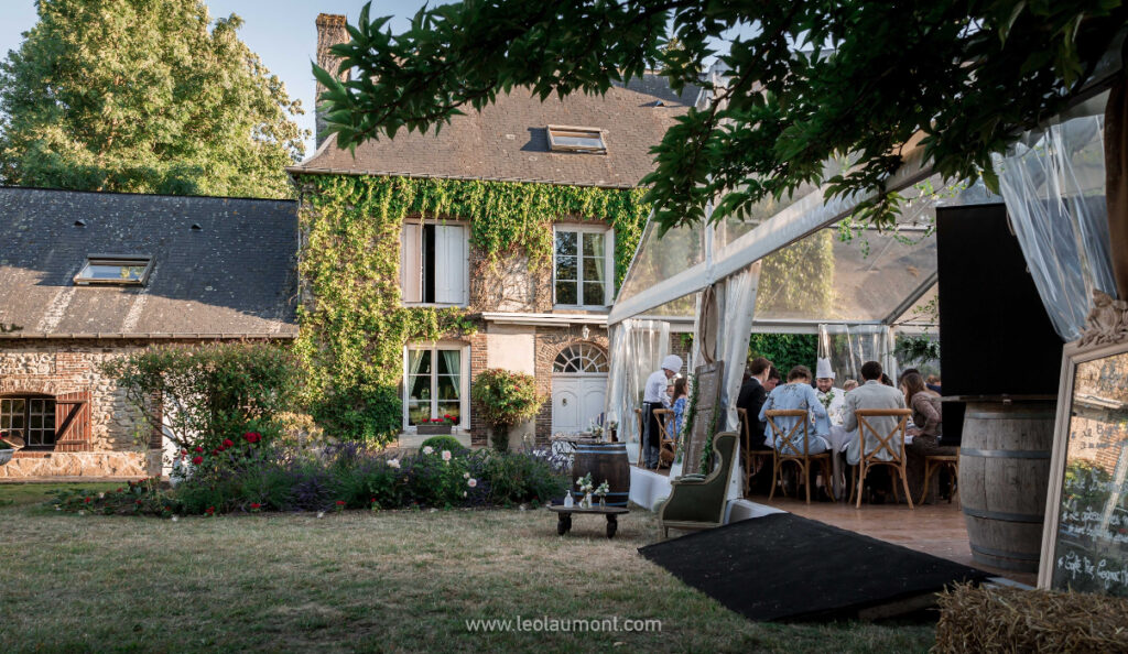 Cérémonie de mariage au Domaine Majorelle en Normandie
