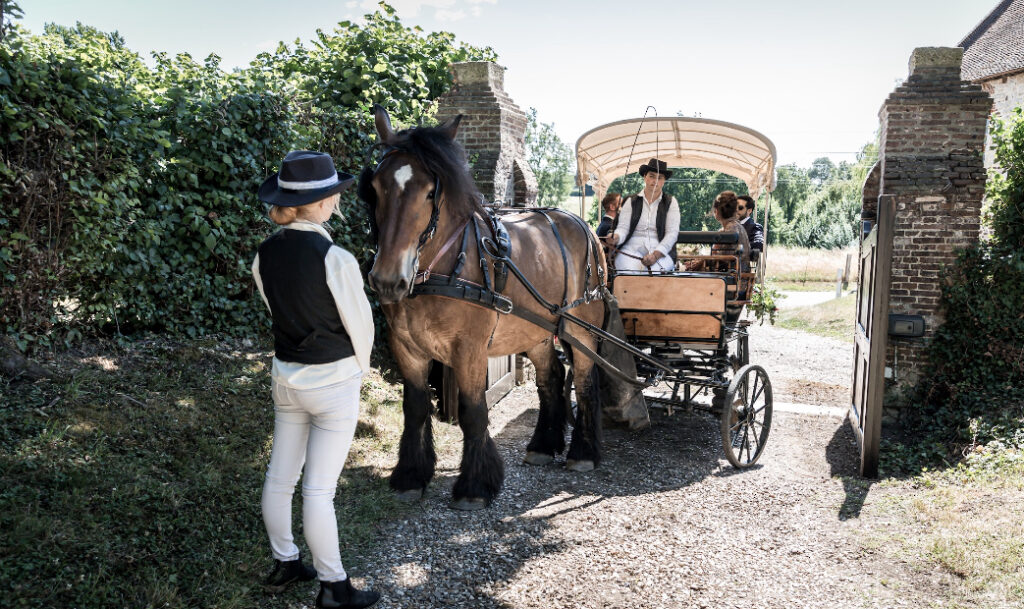 Cérémonie de mariage au Domaine Majorelle en Normandie