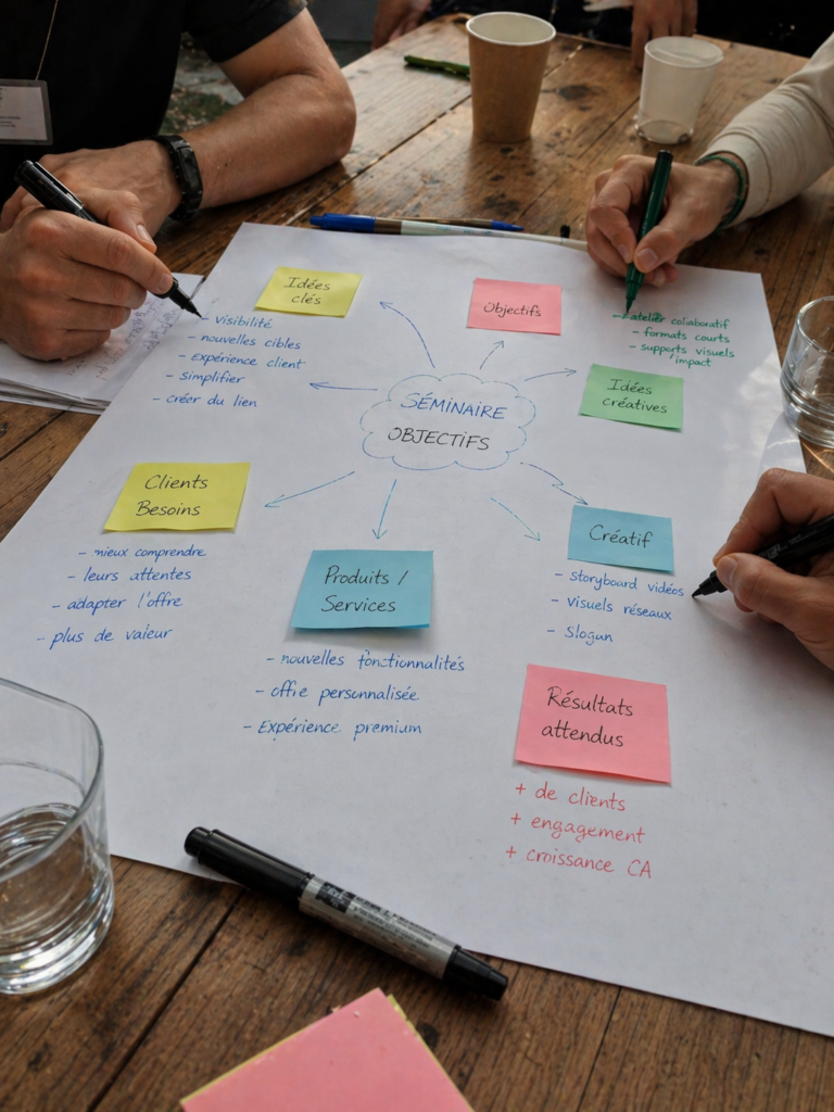 Brainstorm-idées-seminaire-domaine-majorelle