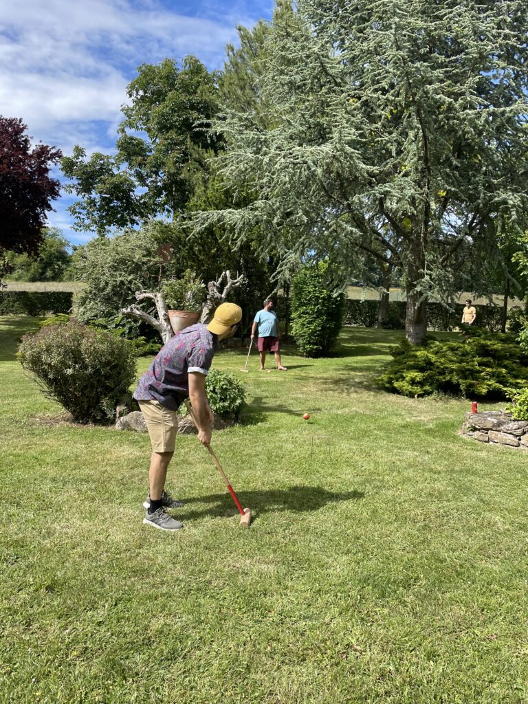 equipe cricket jardin exterieur activite Domaine majorelle